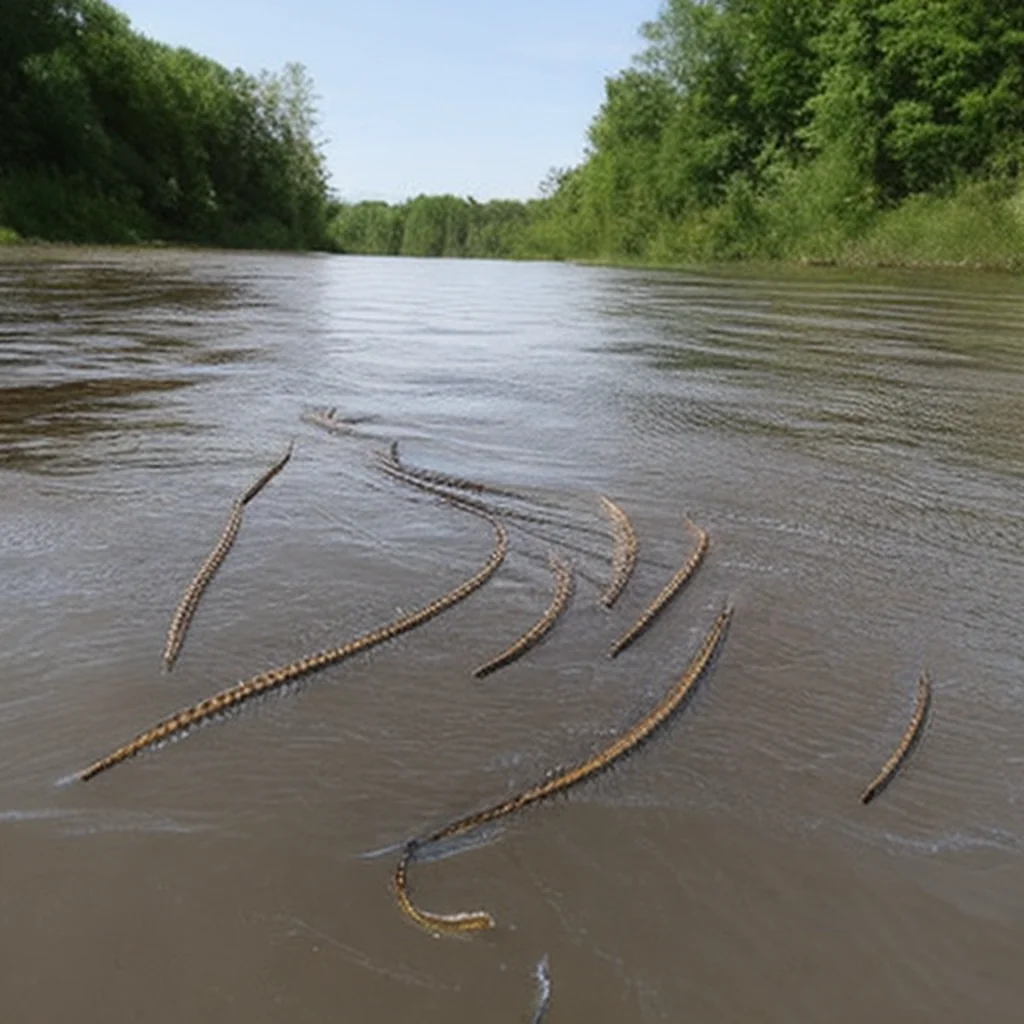 You are currently viewing DNR and MSU Release 500 Baby Sturgeon in Michigan River 


##
