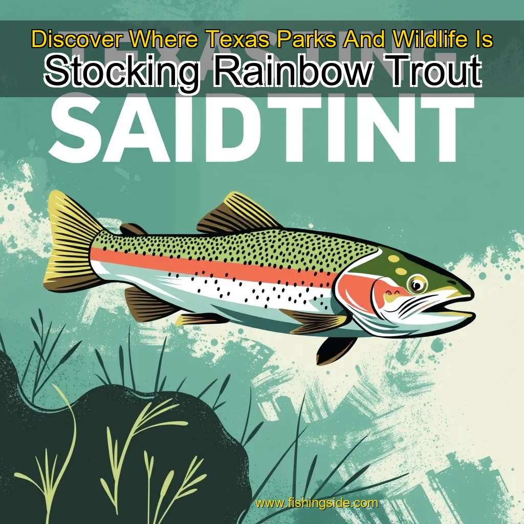 You are currently viewing Discover Where Texas Parks And Wildlife Is Stocking Rainbow Trout