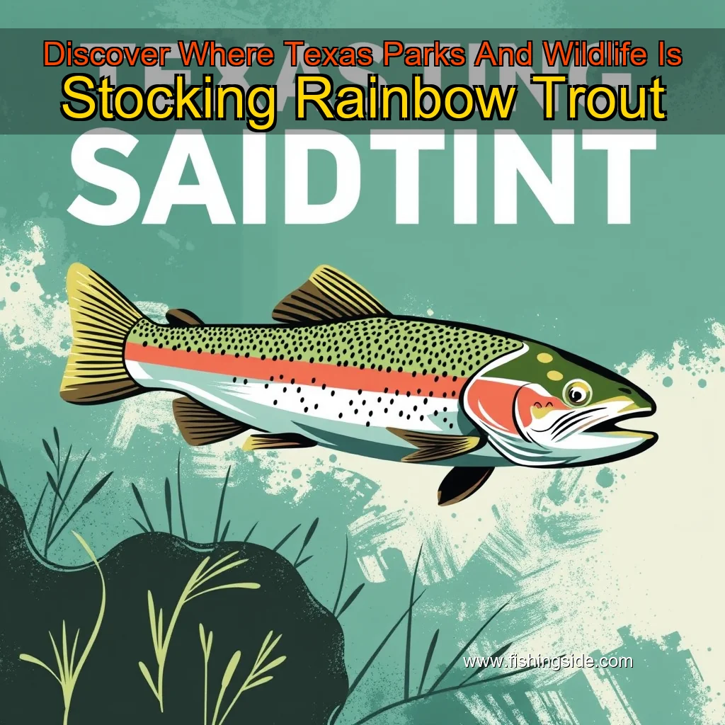 You are currently viewing Discover Where Texas Parks And Wildlife Is Stocking Rainbow Trout