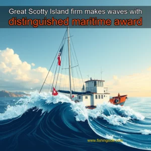 Read more about the article Great Scotty  Island firm makes waves with distinguished maritime award