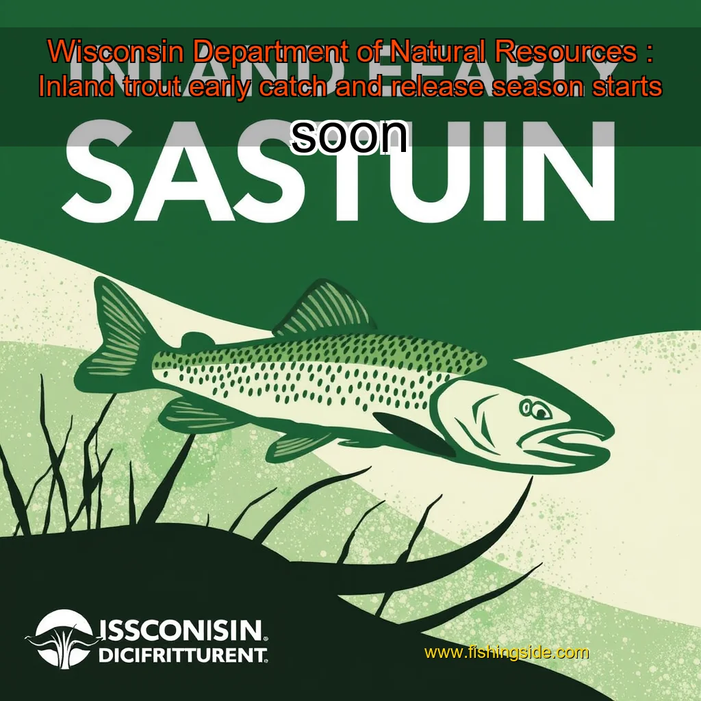 You are currently viewing Wisconsin Department of Natural Resources : Inland trout early catch and release season starts soon