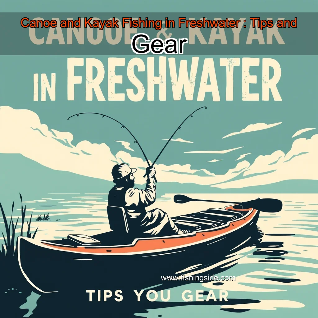 You are currently viewing Canoe and Kayak Fishing in Freshwater : Tips and Gear