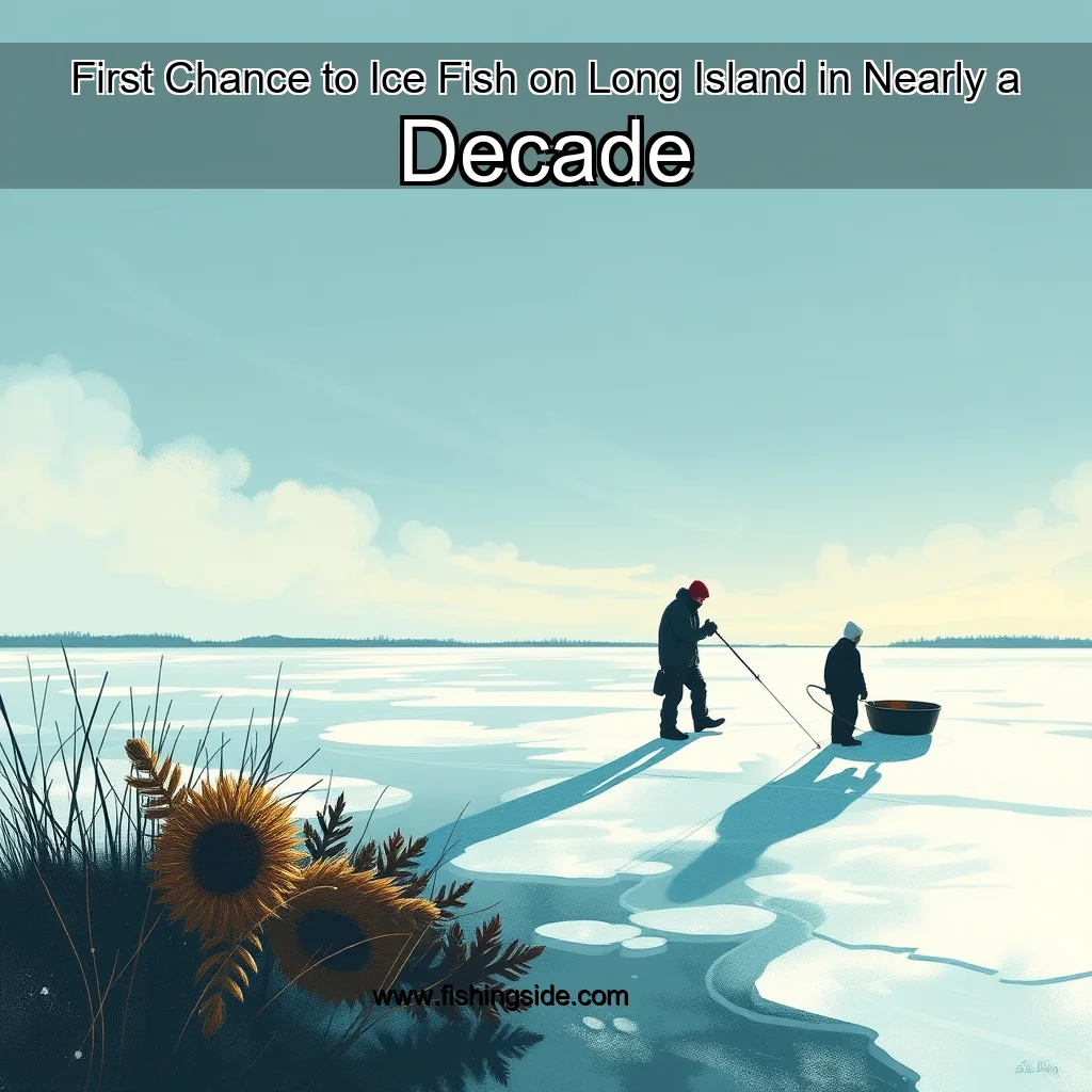 You are currently viewing First Chance to Ice Fish on Long Island in Nearly a Decade