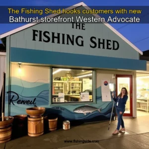 Read more about the article The Fishing Shed hooks customers with new Bathurst storefront  Western Advocate