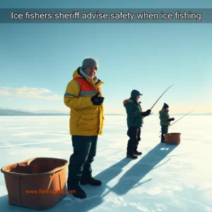Read more about the article Ice fishers  sheriff advise safety when ice fishing