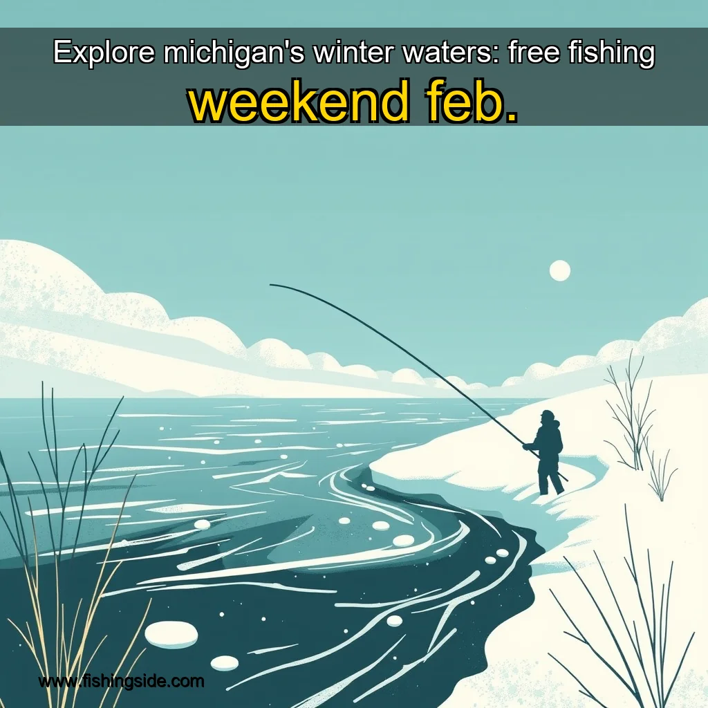 You are currently viewing Explore michigan’s winter waters: free fishing weekend feb.