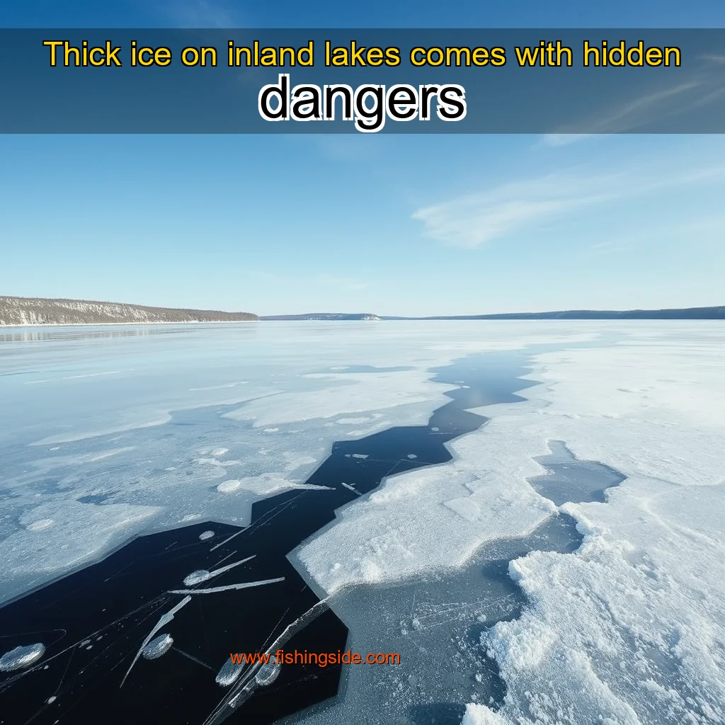 You are currently viewing Thick ice on inland lakes comes with hidden dangers