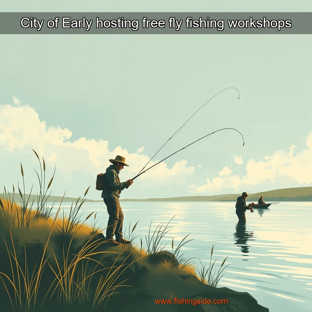 You are currently viewing City of Early hosting free fly  fishing workshops