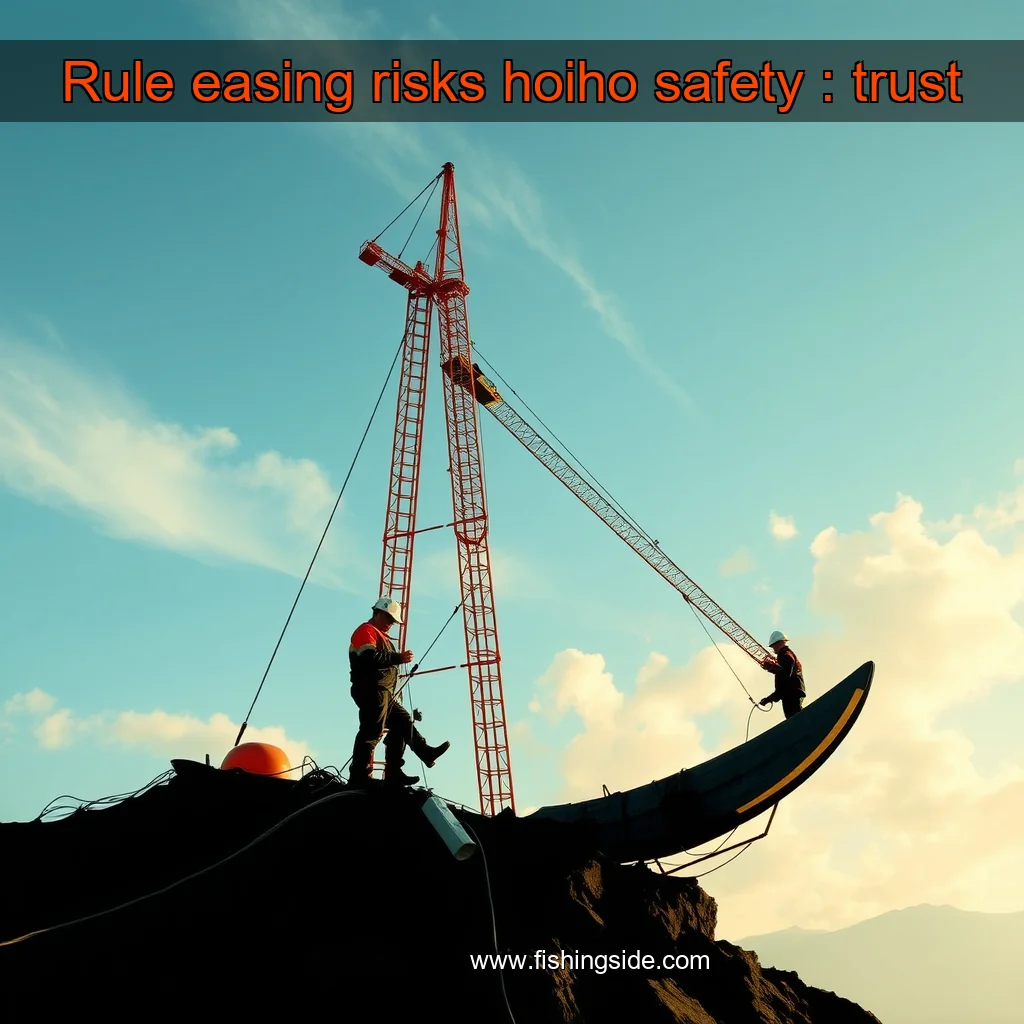 Read more about the article Rule easing risks hoiho safety : trust