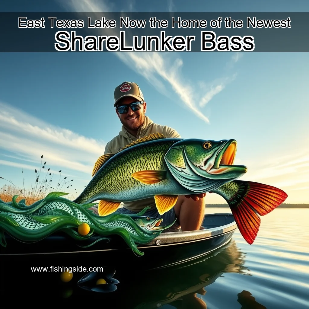 You are currently viewing East Texas Lake Now the Home of the Newest ShareLunker Bass