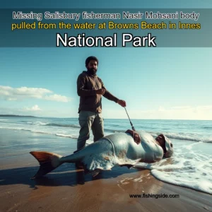Read more about the article Missing Salisbury fisherman Nasir Mohsani body pulled from the water at Browns Beach in Innes National Park