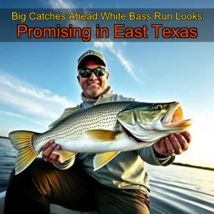 Read more about the article Big Catches Ahead  White Bass Run Looks Promising in East Texas