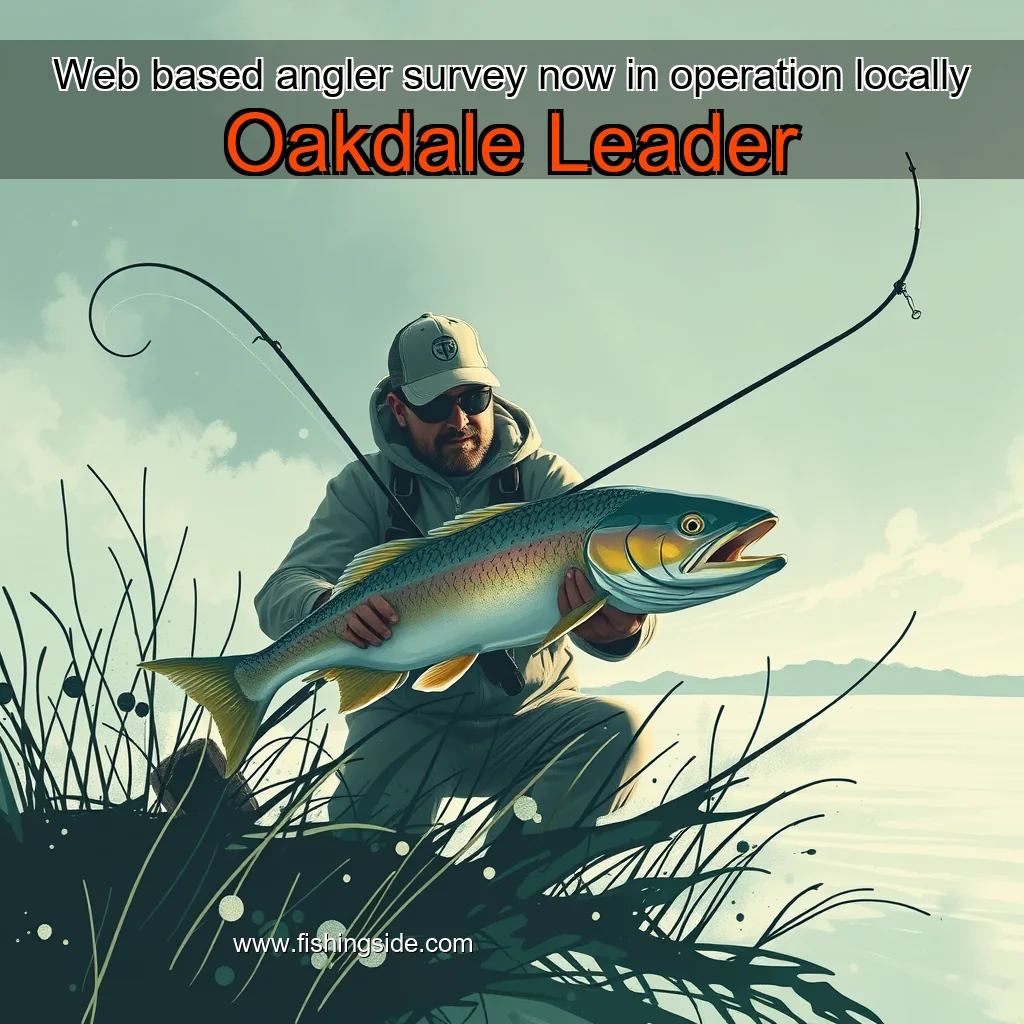 You are currently viewing Web  based angler survey now in operation locally  Oakdale Leader