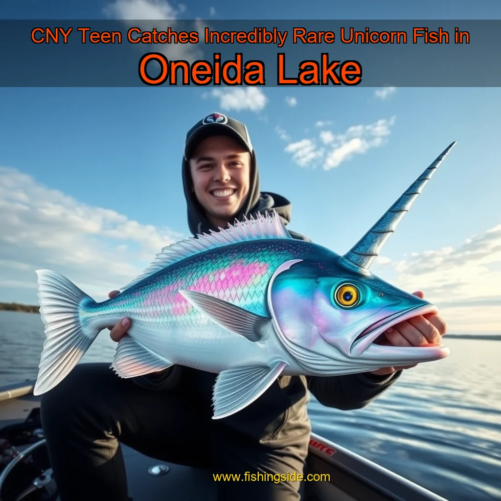 You are currently viewing CNY Teen Catches Incredibly Rare Unicorn Fish in Oneida Lake