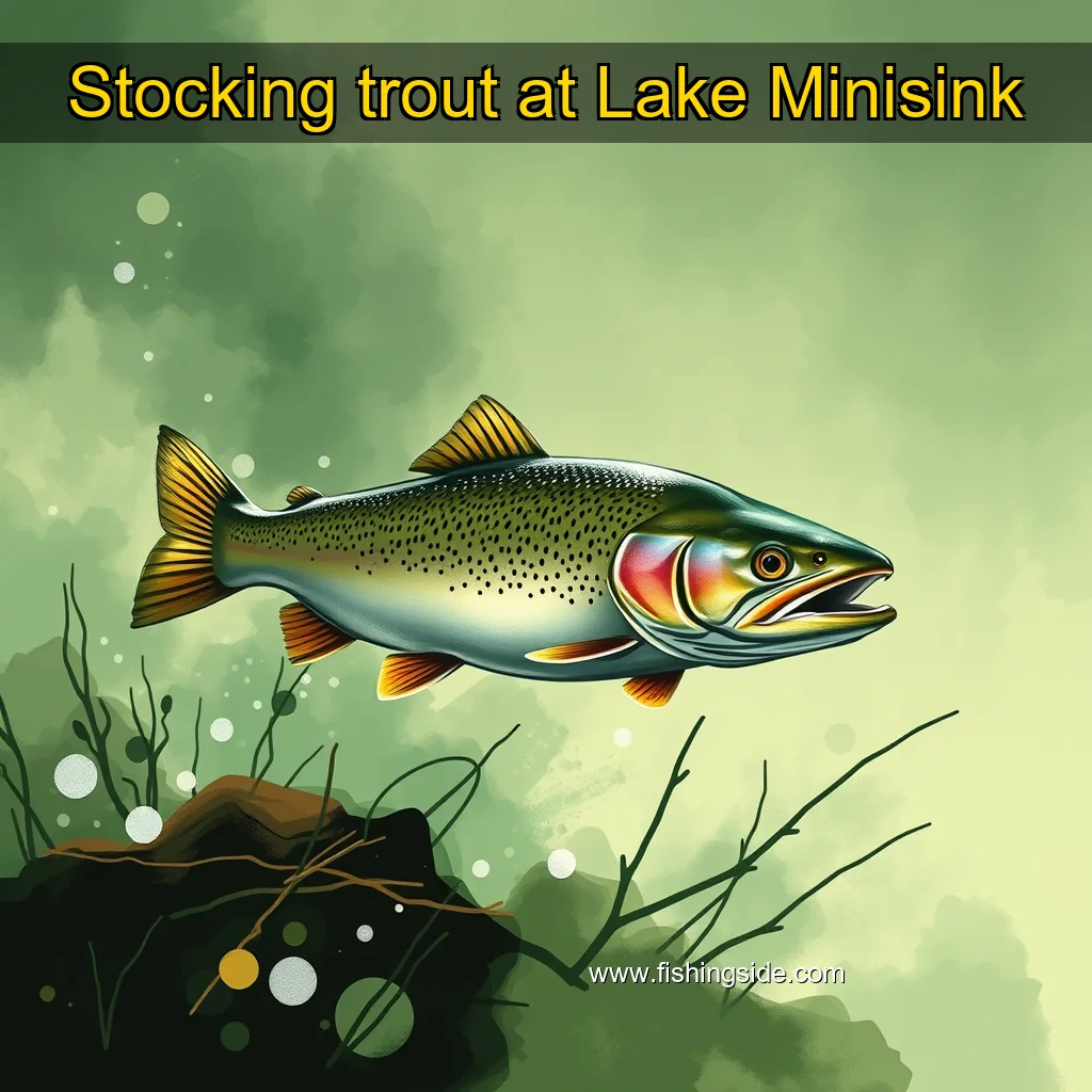 Read more about the article Stocking trout at Lake Minisink