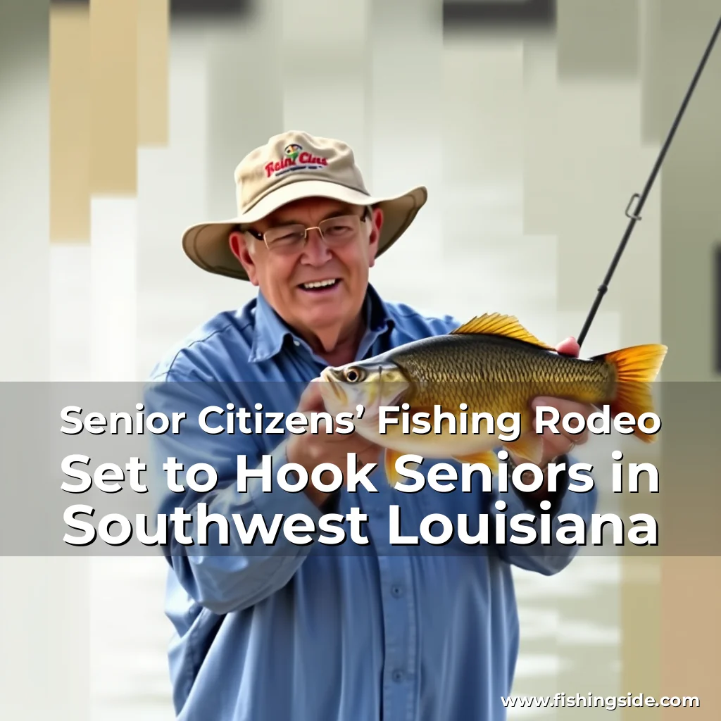 Read more about the article Senior Citizens’ Fishing Rodeo Set to Hook Seniors in Southwest Louisiana