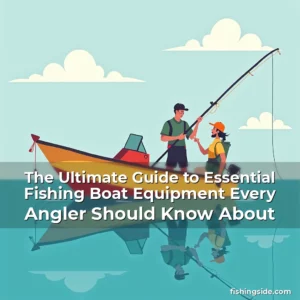 Artistic representation for The Ultimate Guide to Essential Fishing Boat Equipment Every Angler Should Know About